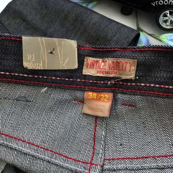 Vintage Varcity NWT Regular Fit Jeans Men Various - Picture 7 of 8